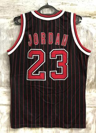 Баскетбольная джерси nba chicago bulls no23 michael jordan черная от производителя - champion ausa3 фото