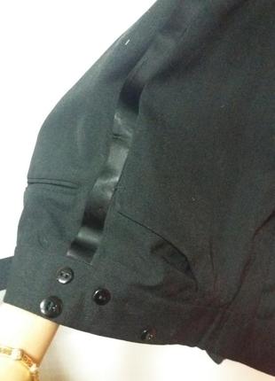 Мужской черный классический костюм,смокинг3 фото