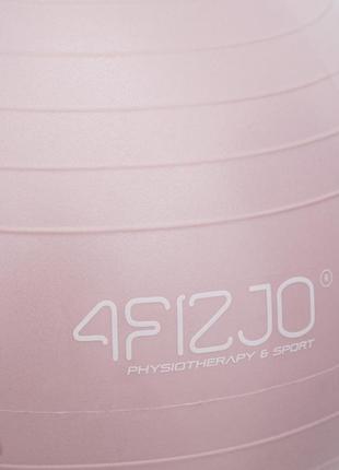 Мяч для фитнеса (фитбол) 4fizjo 55 см anti-burst 4fj0398 pink6 фото