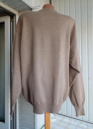 Шерстяной свитер джемпер большого размера батал3 фото