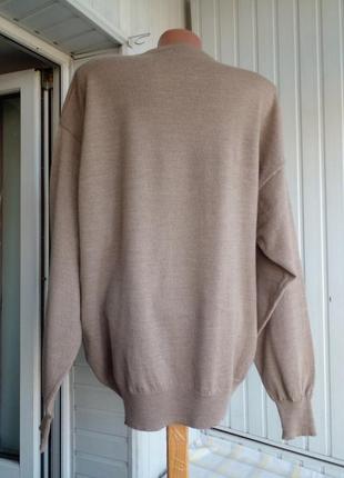 Шерстяной свитер джемпер большого размера батал7 фото