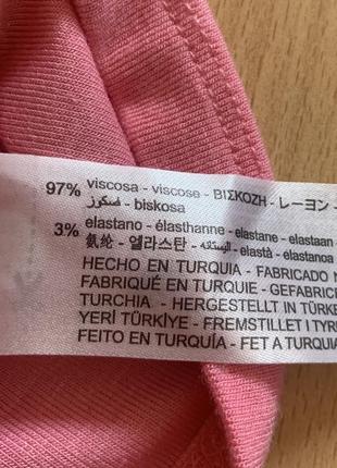 Брендовий новий стильний укорочений лонгслів/ топ рожевого кольору7 фото
