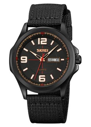 Мужские наручные часы skmei 9315 (черные)1 фото