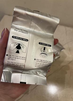 Кушон dr.hedison  miracle cushion spf50 pa +++ (змінний блок)3 фото