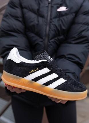 Adidas gazelle black white 36 37 38 39 405 фото