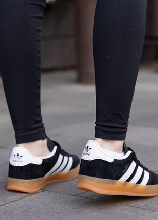 Adidas gazelle black white 36 37 38 39 403 фото