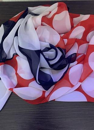 Шарфик в горох