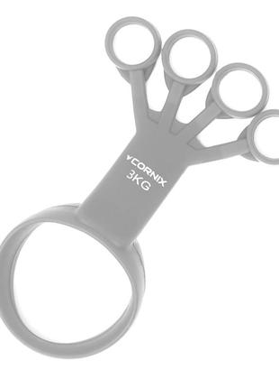 Эспандер для пальцев и запястья cornix finger gripper 3 кг xr-0222