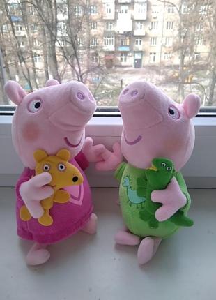 Peppa pig мягкая игрушка свинка пеппа6 фото