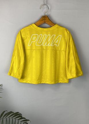 Оригинальная футболка puma x bianca ingrosso с большим лого на спине размер xs-s отлично подходит на s6 фото