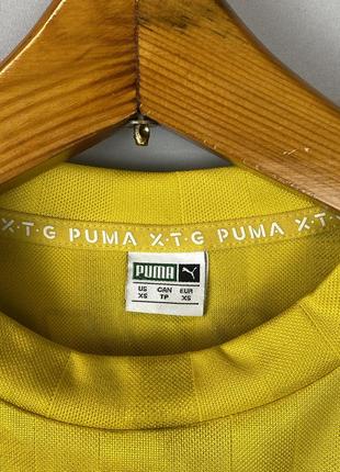 Оригинальная футболка puma x bianca ingrosso с большим лого на спине размер xs-s отлично подходит на s9 фото