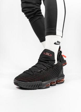 Мужские кроссовки nike lebron 16 “fresh bred”4 фото