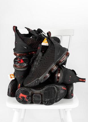 Мужские кроссовки nike lebron 16 “fresh bred”5 фото