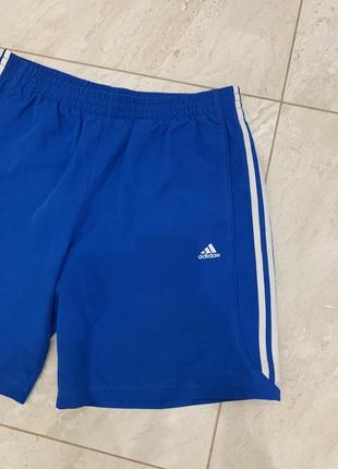 Спортивні шорти adidas сині чоловічі2 фото