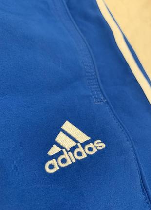 Спортивные шорты adidas синие мужские3 фото