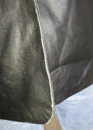 Versace 🇮🇹 шикарный кожаный пиджак жакет винтаж итальялия7 фото