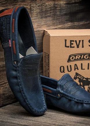 Мокасини levis driving rubber2 фото