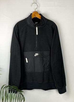 Оригинальный реглан худи свитшот nike sportswear half-zip top размер l3 фото