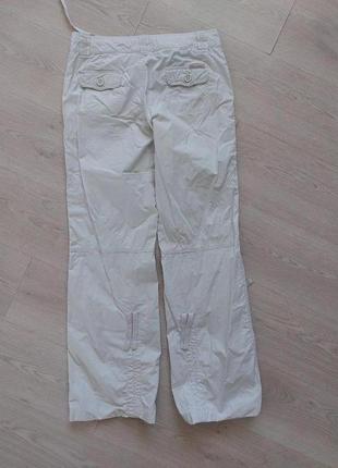 Треккинговые брюки серо-бежевые outdoor columbia, размер m3 фото