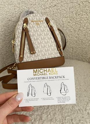 Рюкзак michael kors brooklyn xs оригинал4 фото