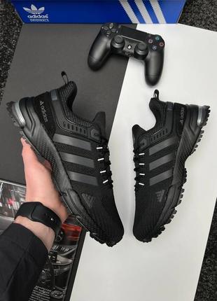 Мужские кроссовки adidas marathon all black