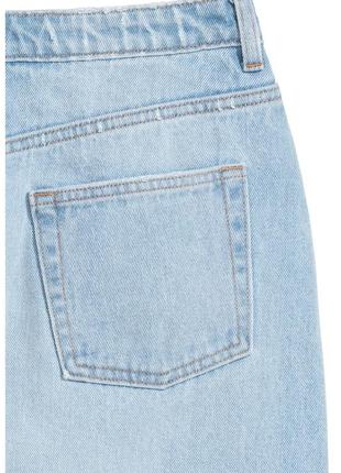 Короткая джинсовая юбка h&m.5 фото
