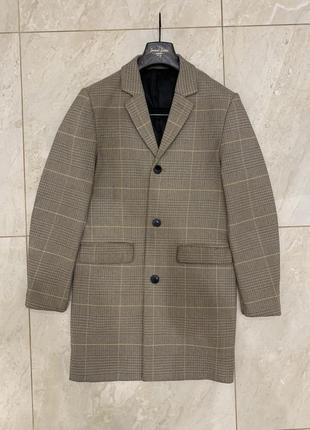 Шикарное демисезонное пальто h&amp;m мужское6 фото