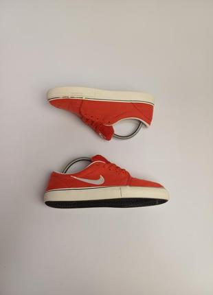 Nike sb 38, червоні низькі кросівки3 фото