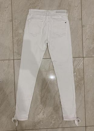 Женские белые брюки Tommy hilfiger брюки базовые como4 фото
