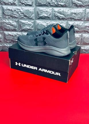 Мужские кроссовки under armour кроссовки серого цвета текстиль 40-467 фото