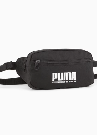 Черная поясная сумка puma plus waist bag (бананка) новая оригинал из сша