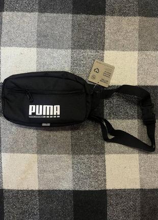 Чорна поясна сумка puma plus waist bag (бананка) нова оригінал з сша4 фото