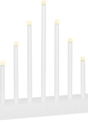 Декоративный светильник (подсвечник) на батарейках springos 7 led cl0851