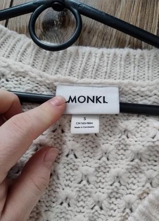 Кофта кардиган светр monki s m2 фото