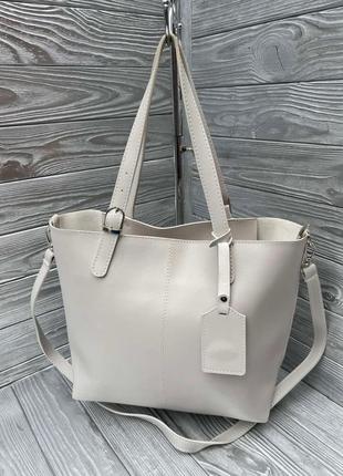 Сумка шопер в стилі zara1 фото