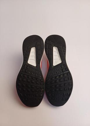 Adidas 39, спортивные красные кроссовки6 фото