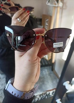 Женские поляризованные солнцезащитные очки "кошки"