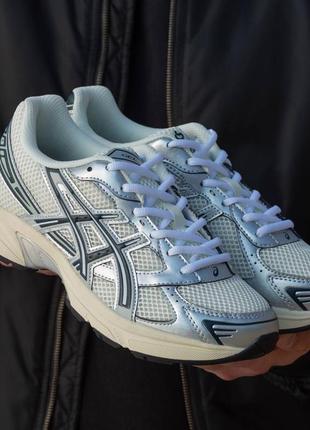 Asics gel  1130 silver white2 фото