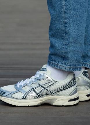 Asics gel  1130 silver white 5