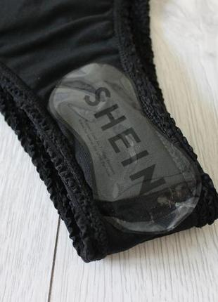 Черный купальник shein7 фото