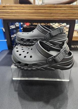 Крокс дуэт ii клог черные crocs duet max ii clog black