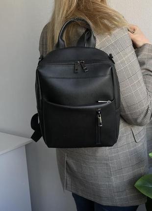 Женский рюкзак сумка рюкщак трансформер портфель3 фото