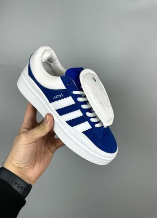 Adidas campus bad bunny blue3 фото