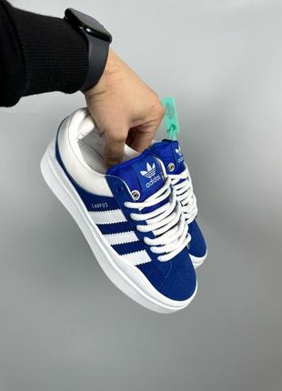 Adidas campus bad bunny blue8 фото