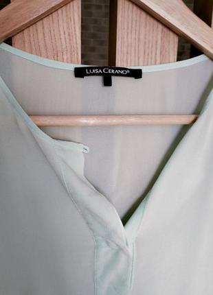 Шелковая блуза luisa cerano2 фото