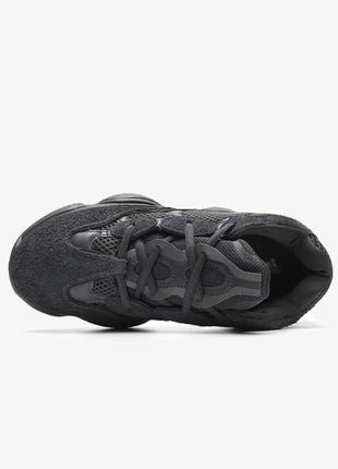 Кросівки yeezy 500 utility black chunky4 фото