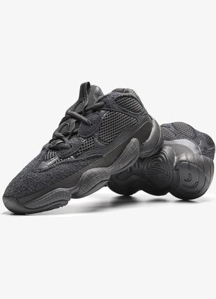 Кросівки yeezy 500 utility black chunky7 фото