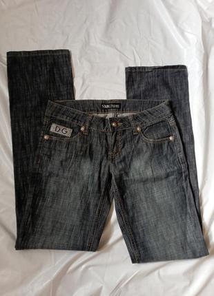 Темно-сірі джинси d&g