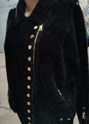 Кофта куртка пальто альпака2 фото