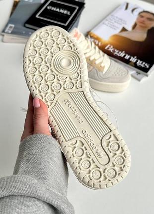 Кросівки adidas forum beige2 фото